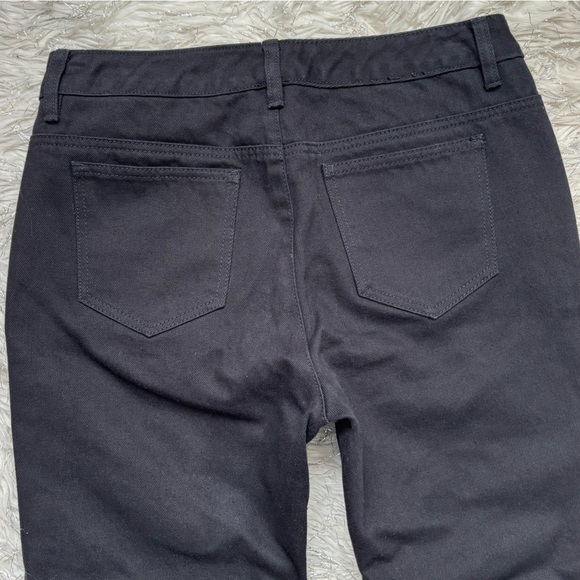 Michael Michael Kors Black Women’s Flare Stud Side Button pants Jeans Size 6 - Picture 10 of 16